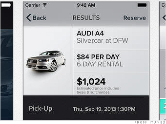 business apps silvercar