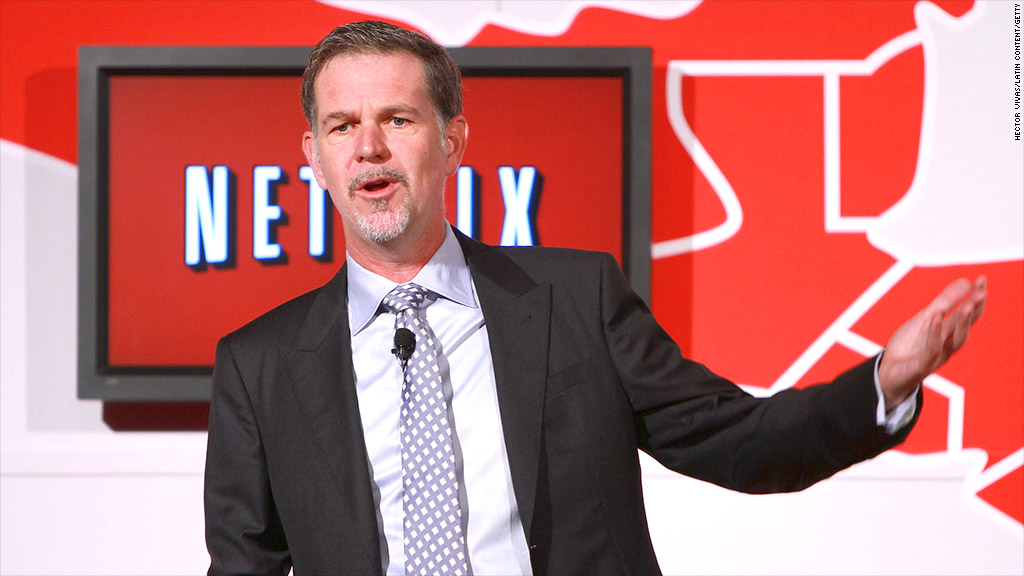 reed hastings netflix quarterly results
