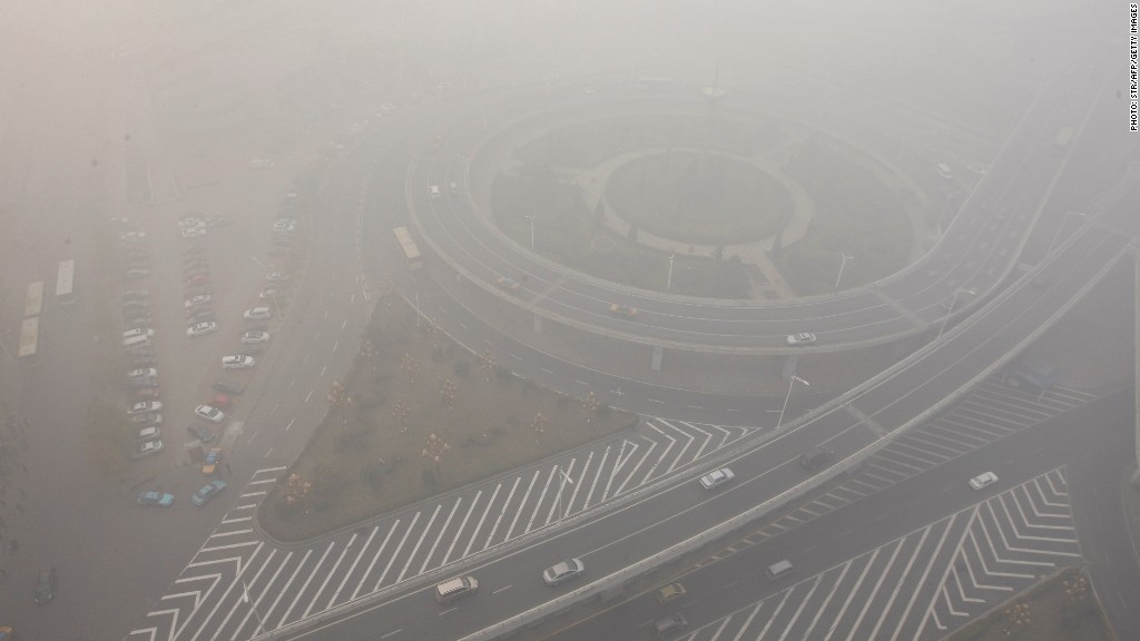 The Human Cost Smog Chokes Chinese City Of 11 Million Cnnmoney