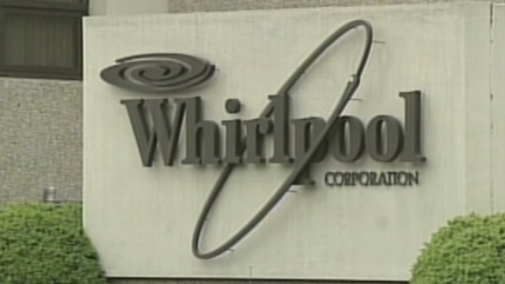 Whirlpool cleans up