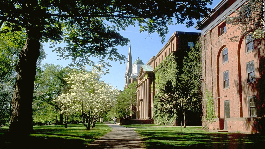 most expensive colleges wesleyan university