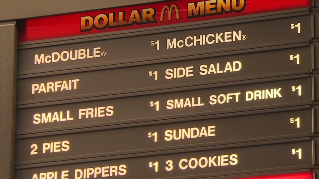 McDonald's messes with its dollar menu