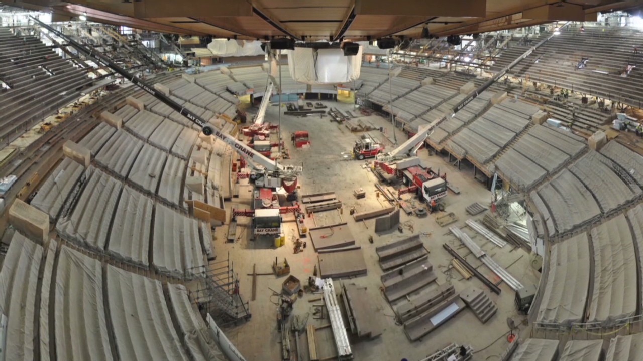 Watch the MSG renovation in 60 seconds - Video - Business News