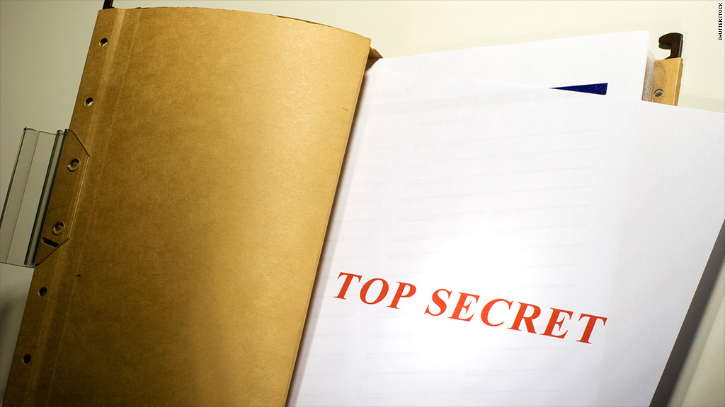 top secret folder