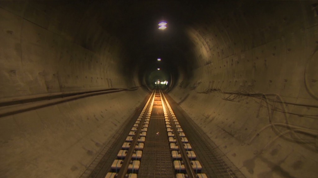 $4 billion tunnel connects Europe and Asia