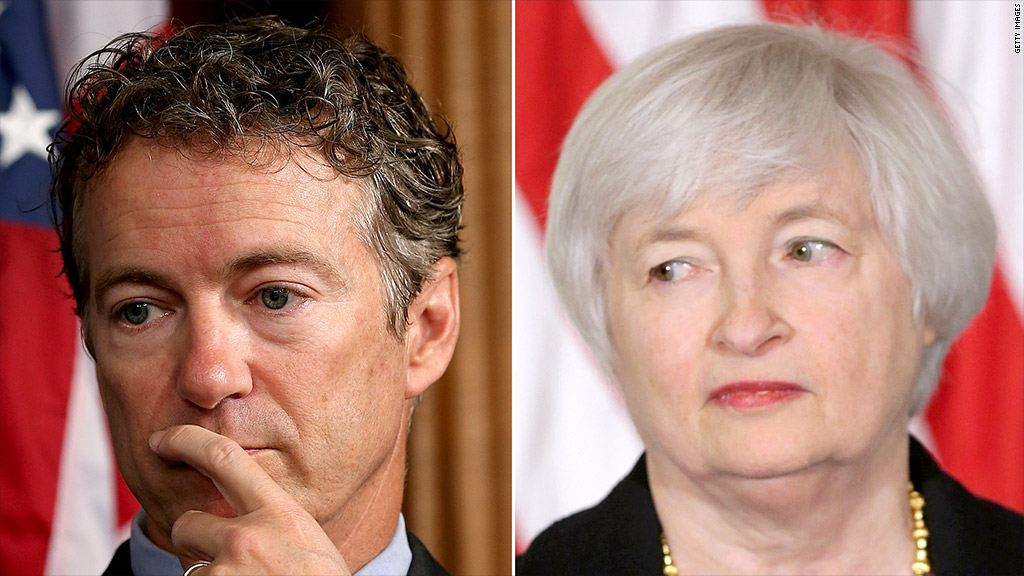 rand paul janet yellen