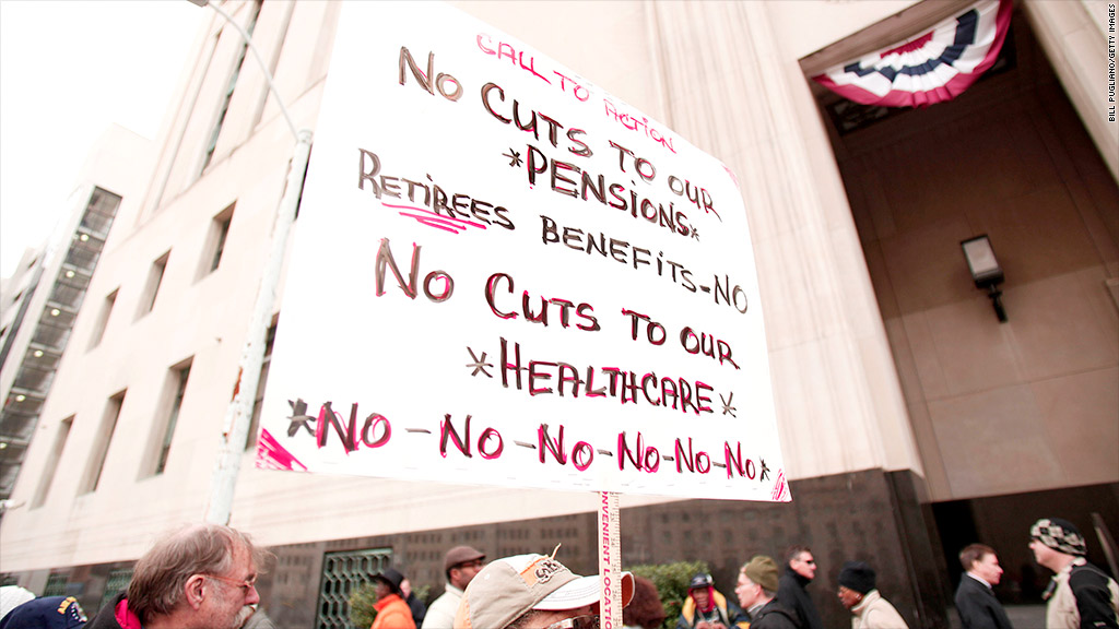 detroit bankruptcy protests