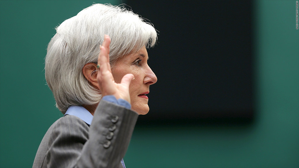 kathleen sebelius hearing obamacare website