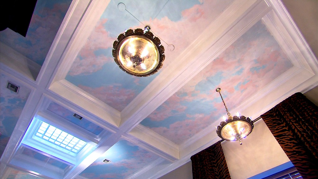 unique homes bank ceiling