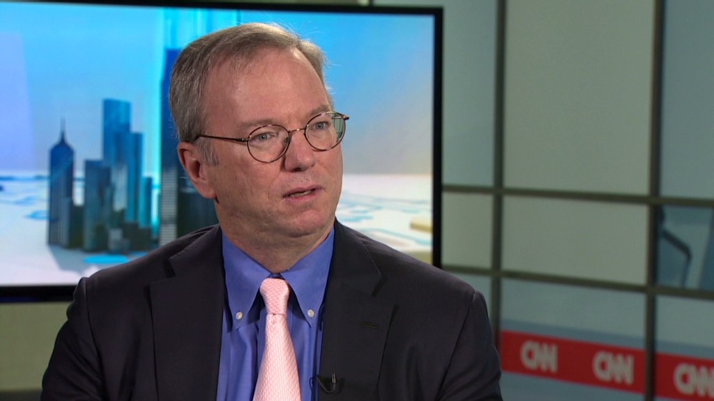 Google's Schmidt on NSA: 'I was shocked'