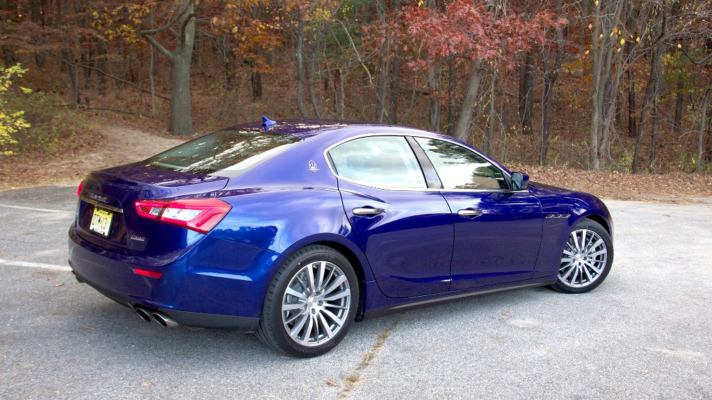 maserati ghibli rear quarter