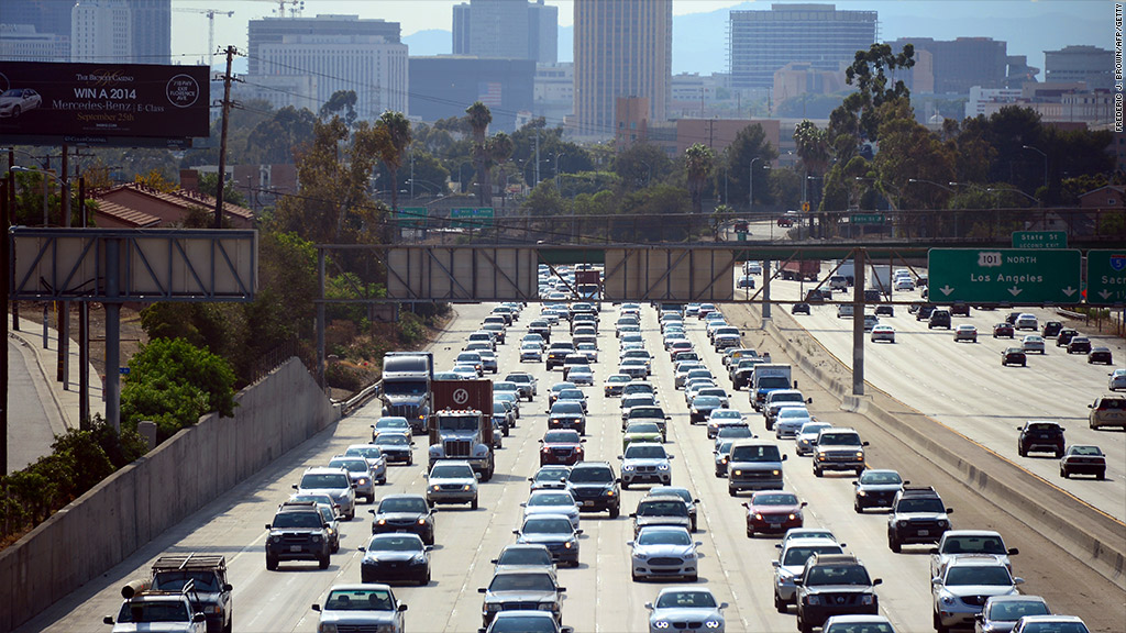 traffic jam self driving car