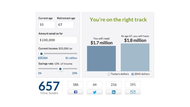 How to save $1 million for retirement on an annual salary of $70,000