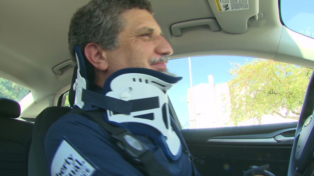 'Senior suit' simulates driving at age 90