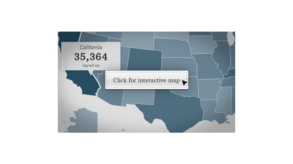 obamacare enrollment map btn