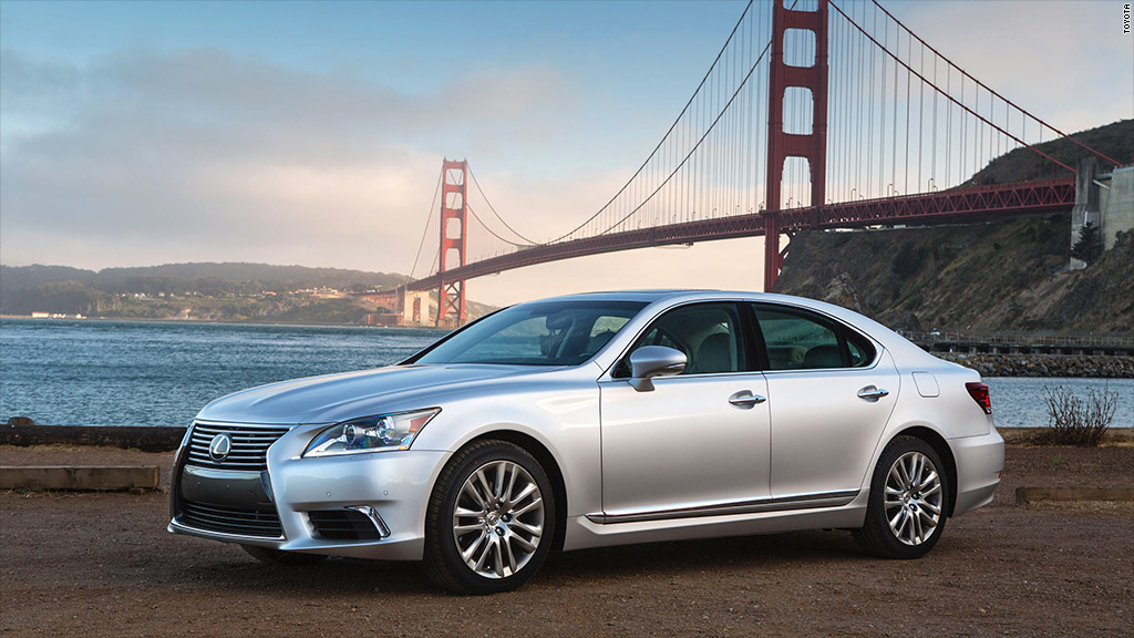 best resale value 2014 lexus ls 460