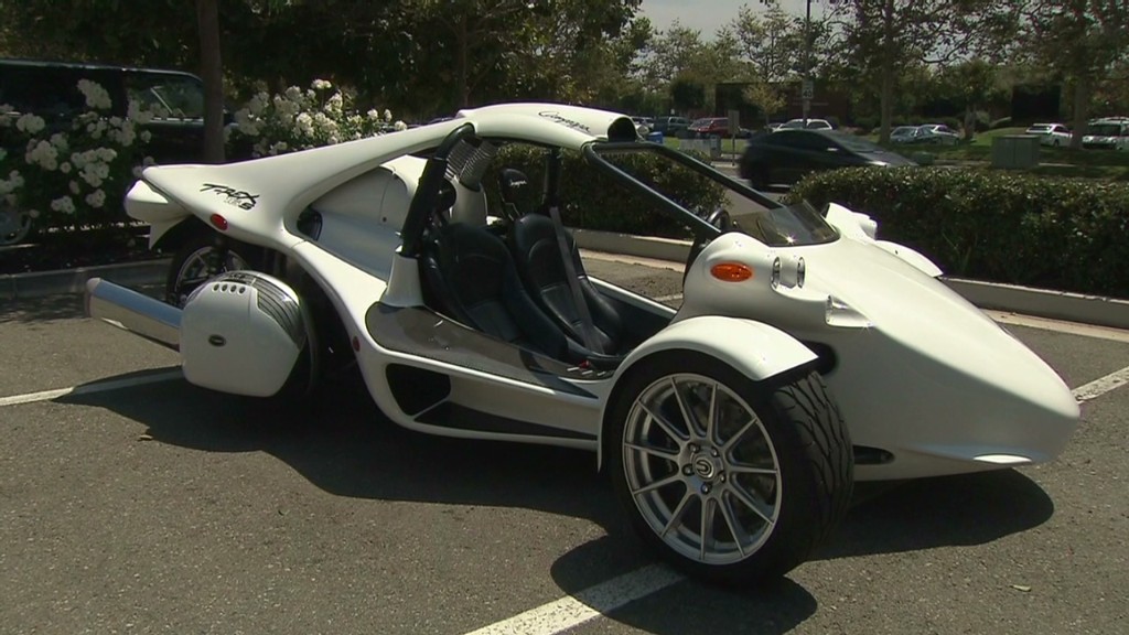 Zoom around in this motorcycle-meets-car