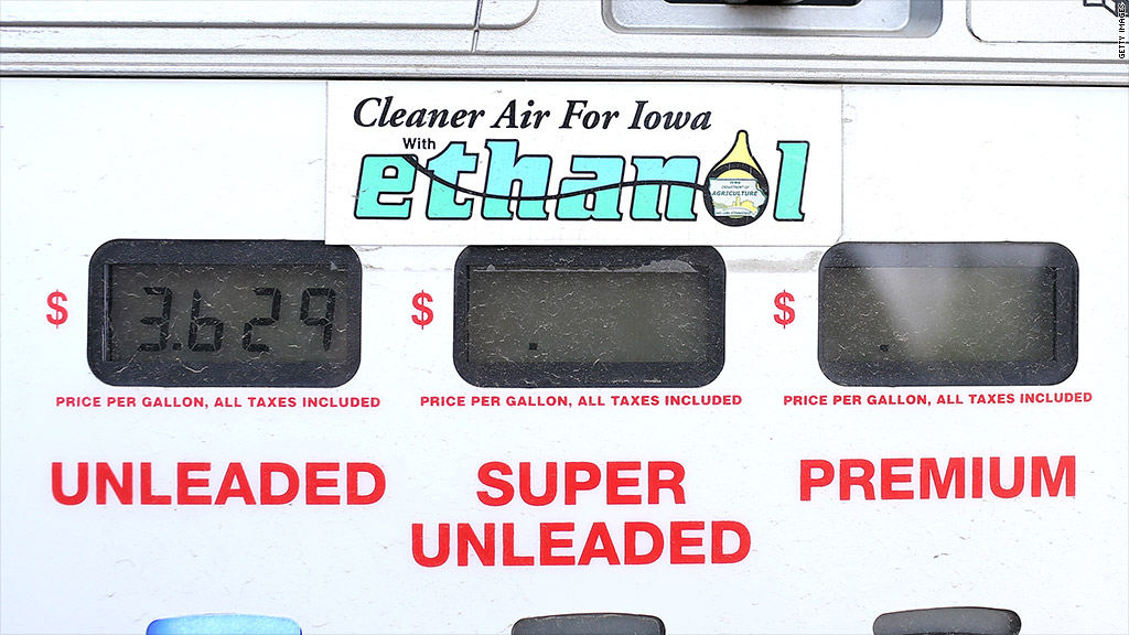 ethanol requirements