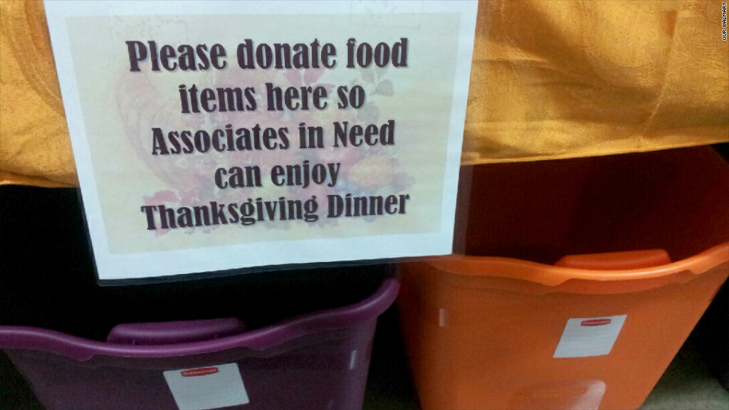 walmart food drive