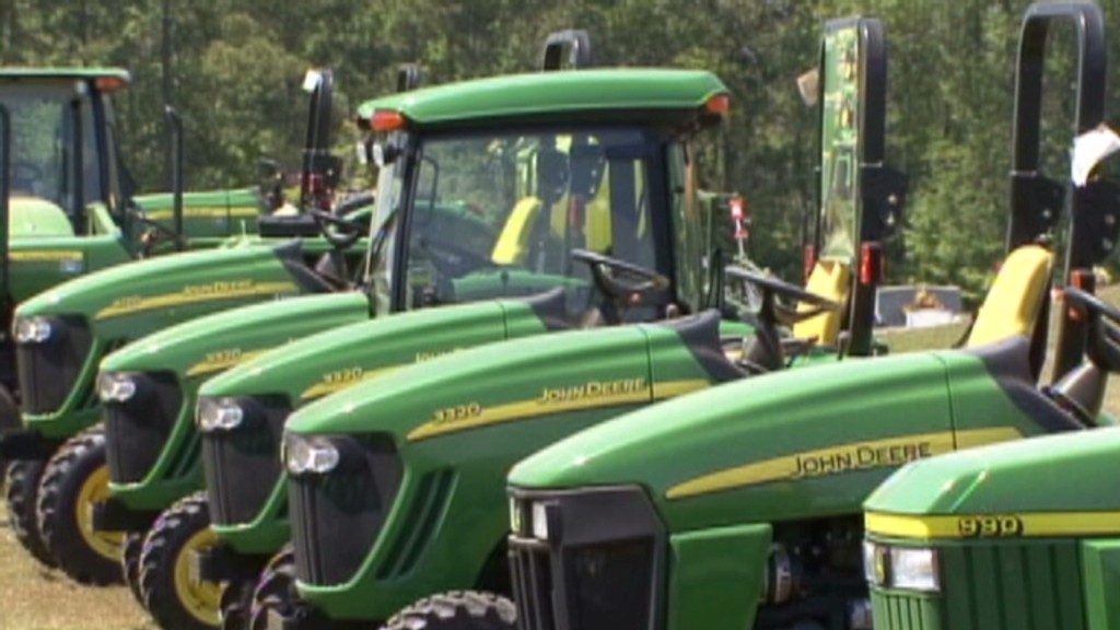 Oh Deere! Nice earnings for tractor maker