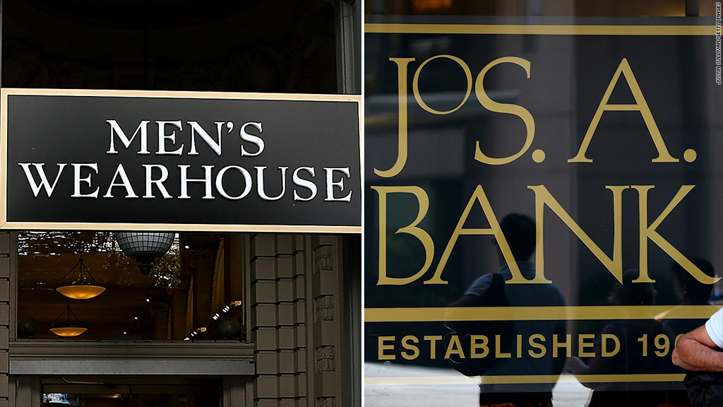 mens wearhouse jos a bank