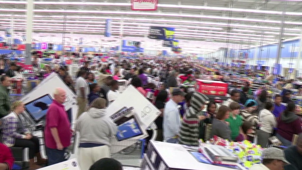 Wal-Mart preps for Black Friday