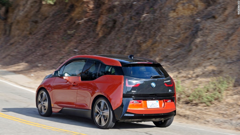 electric cars bmw i3 rear