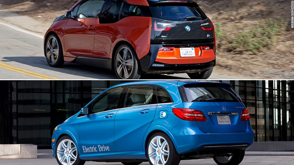 bmw i3 mercedes b class