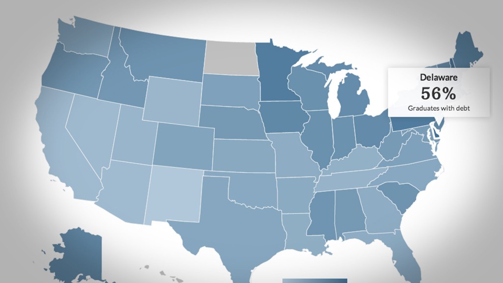 map student debt story