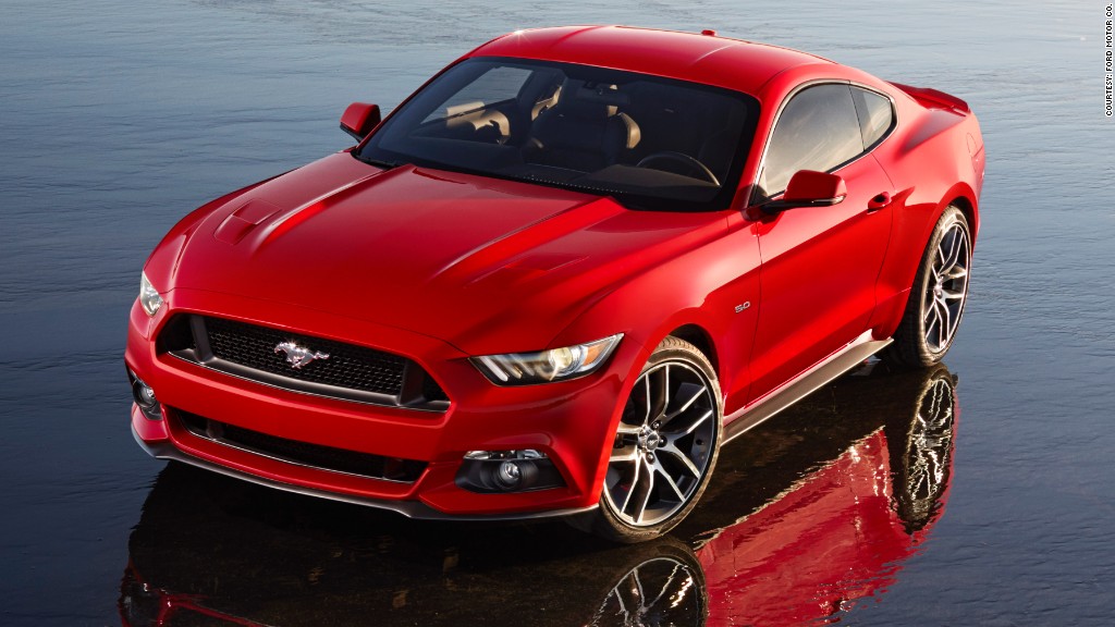 2015 ford mustang front