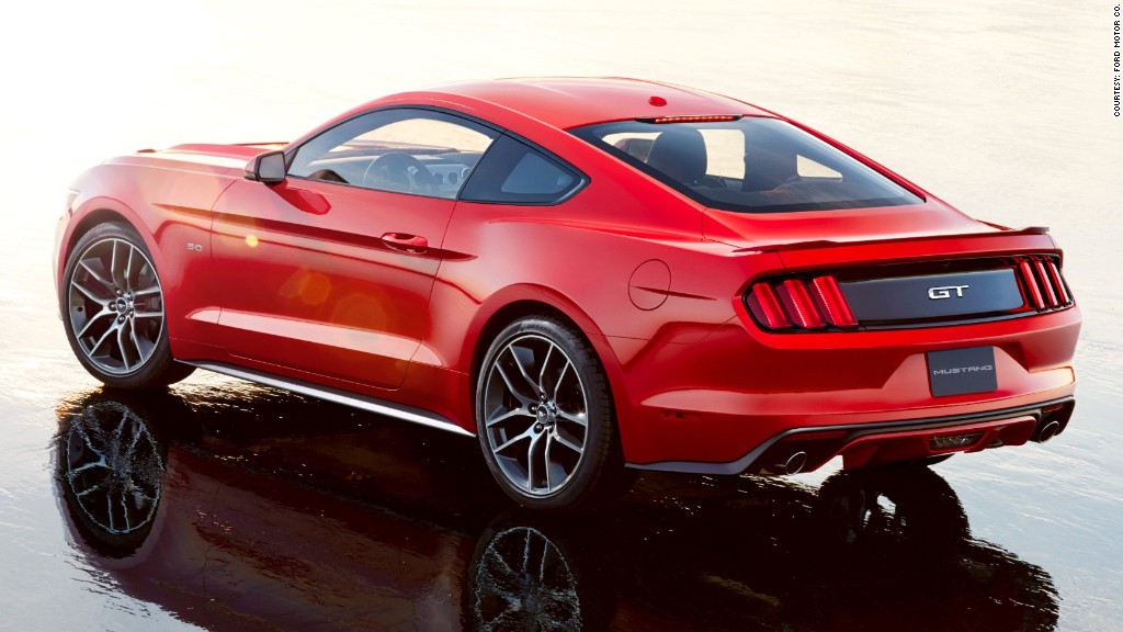 2015 ford mustang rear