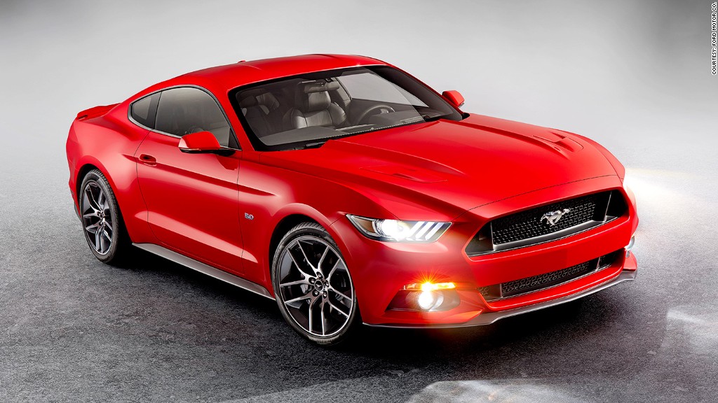 2015 ford mustang smoke