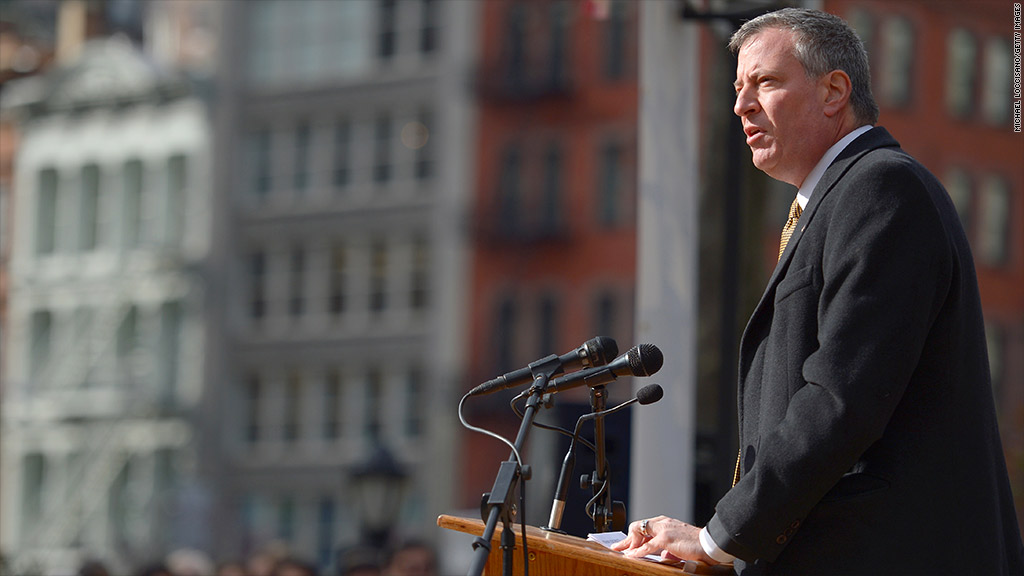 bill de blasio sick leave