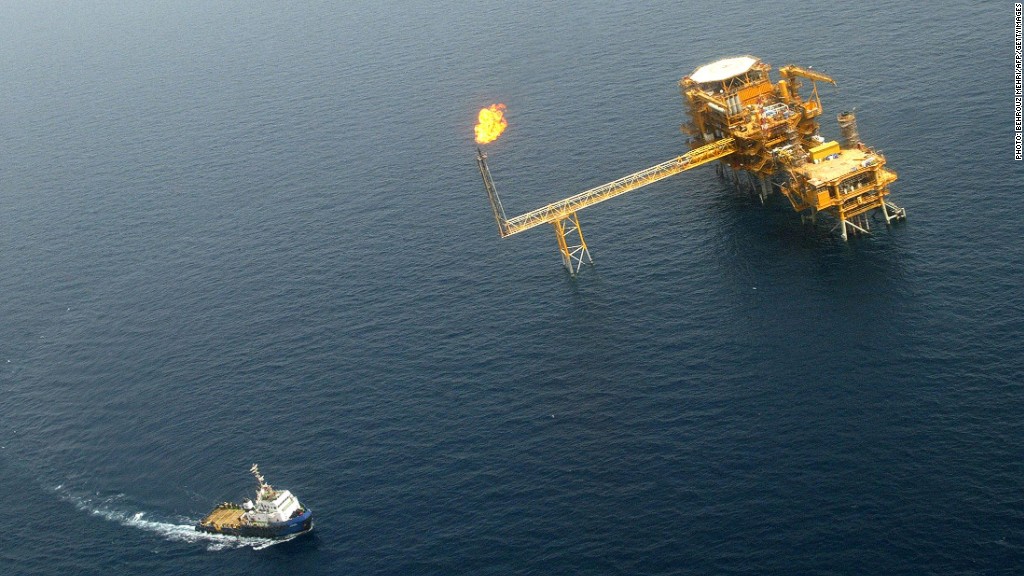 iran oil rig