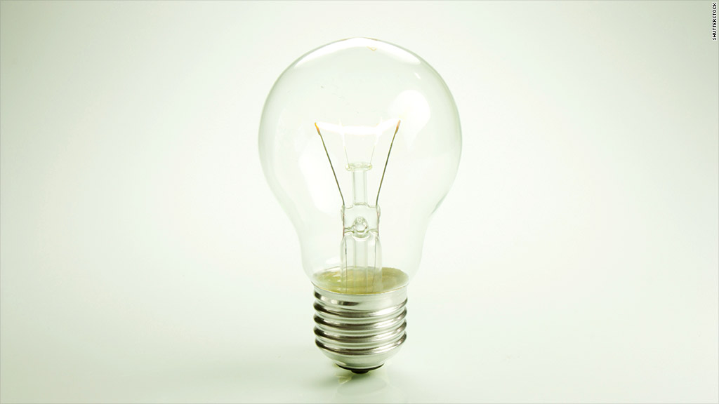 incandescent light bulb