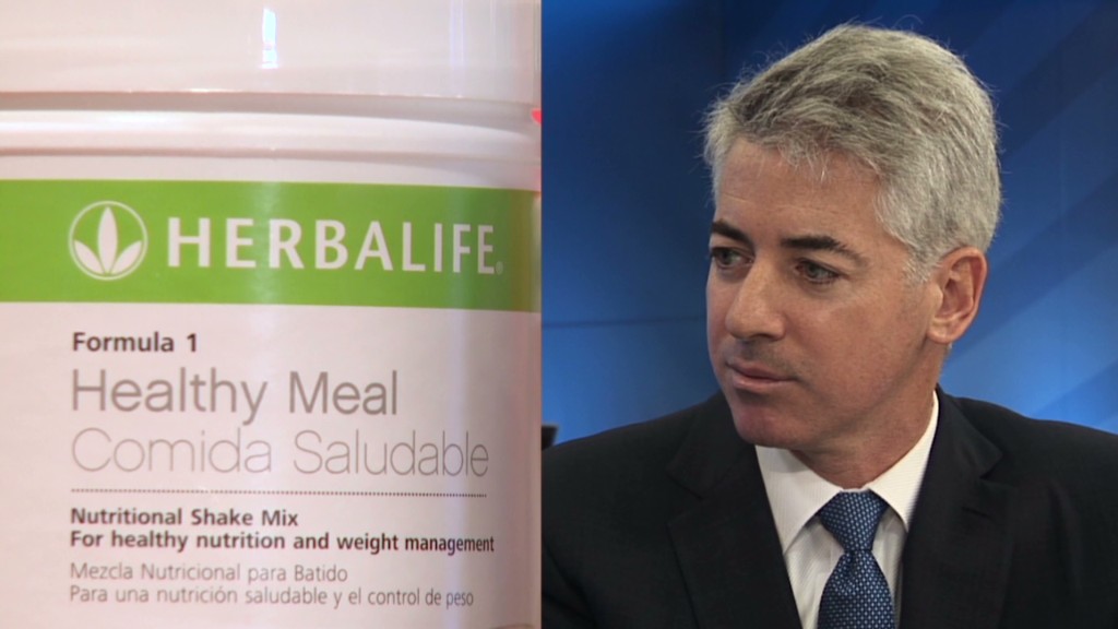 Herbalife squeezes Ackman badly