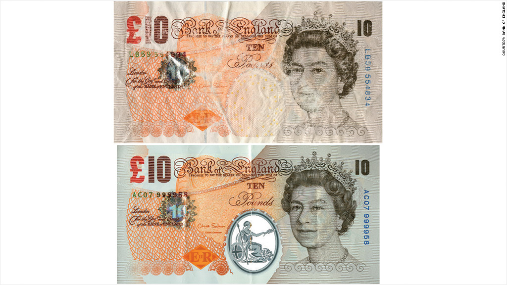 uk polymer bank note