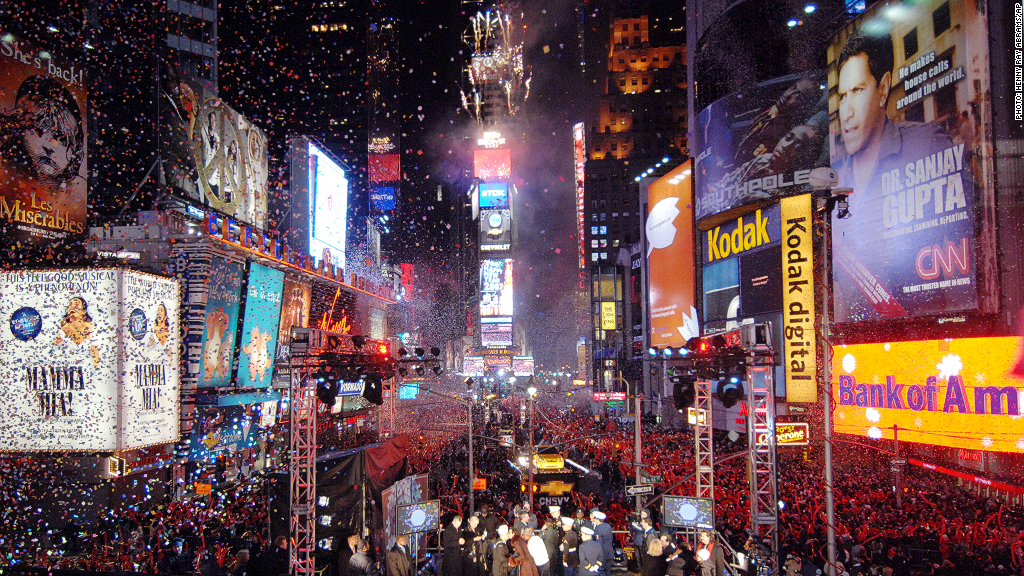 Insanely pricey New Year's Eve parties