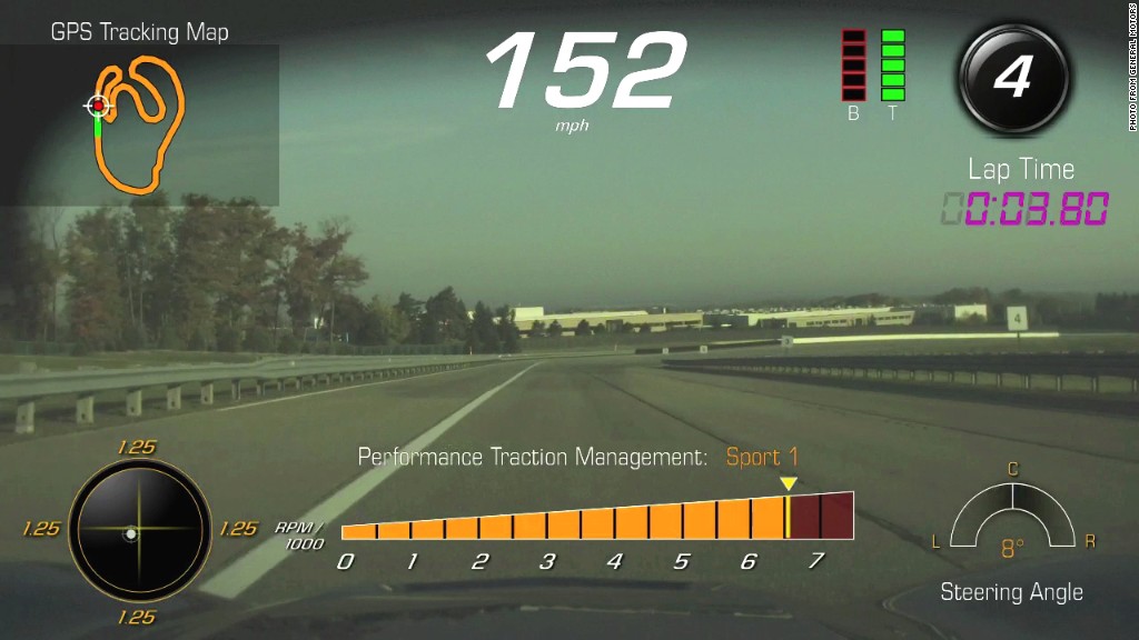 corvette stingray dashcam