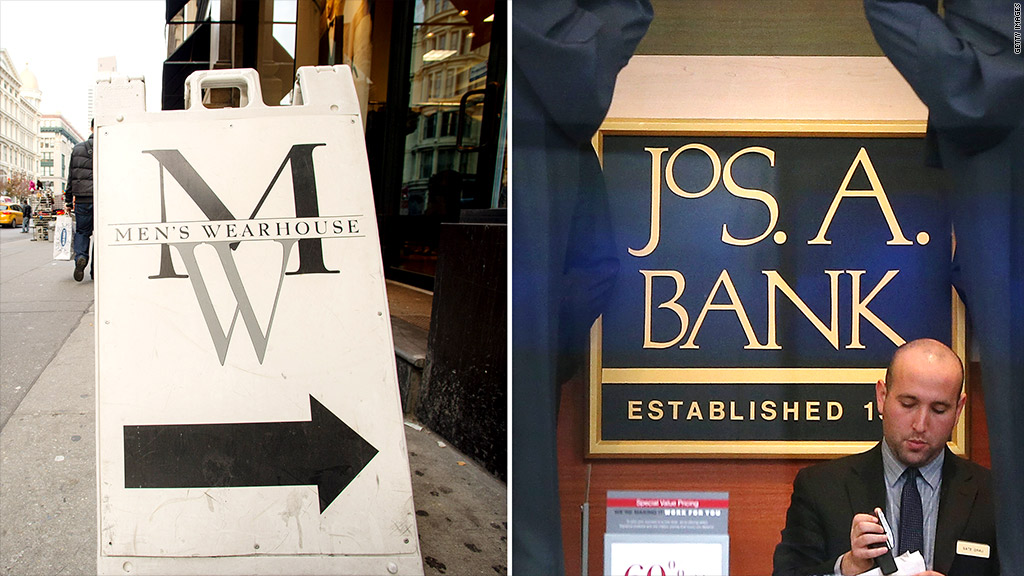 mens wearhouse jos a bank