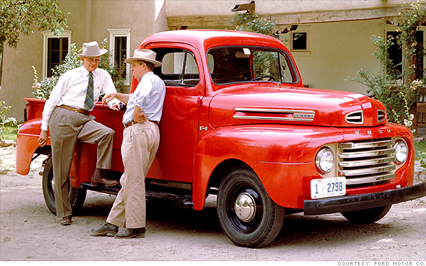 History of ford trucks pictures #8