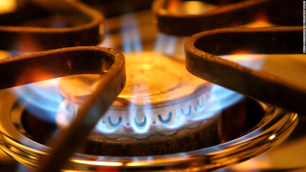 natural gas stove