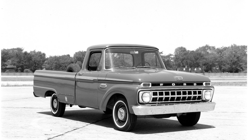 ford truck history 1965 ford f 100