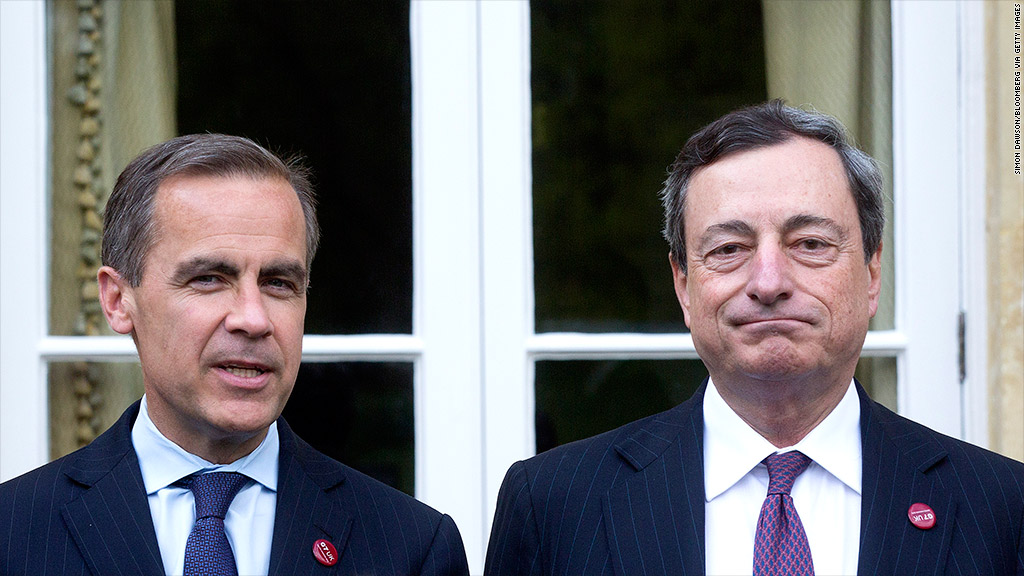 mario draghi mark carney