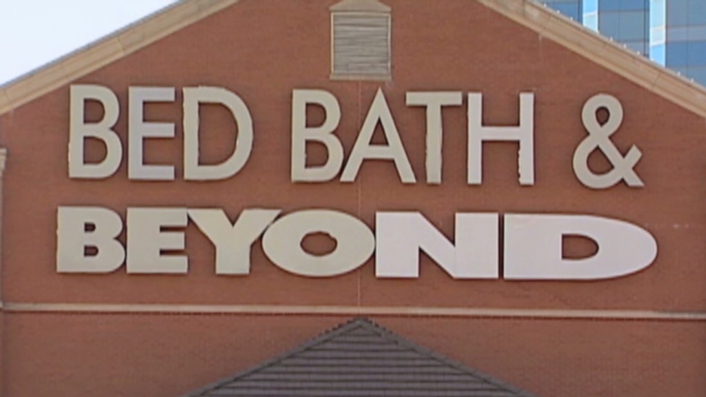 Frank the Tank skipped Bed Bath & Beyond