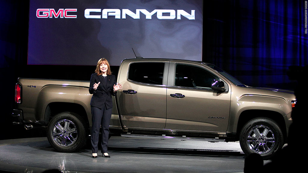 mary barra gmc canyon