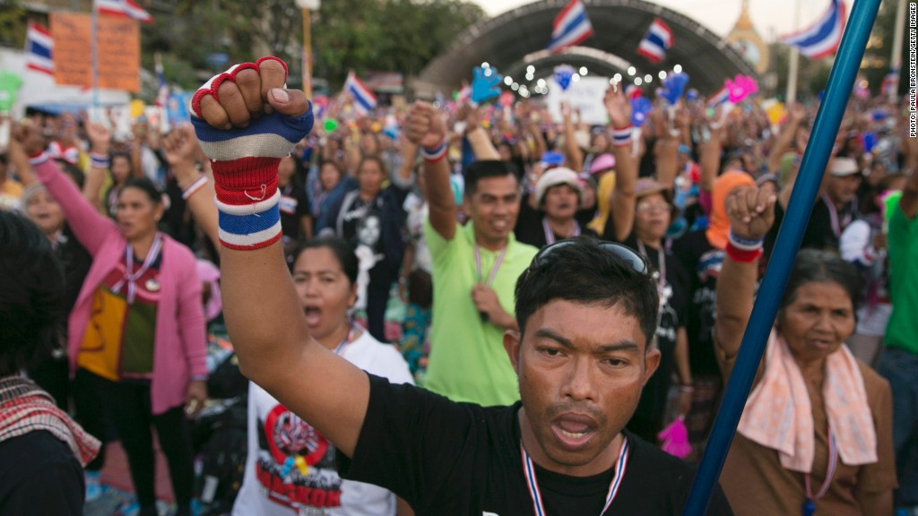 thailand protest