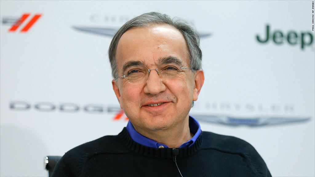 sergio marchionne auto show