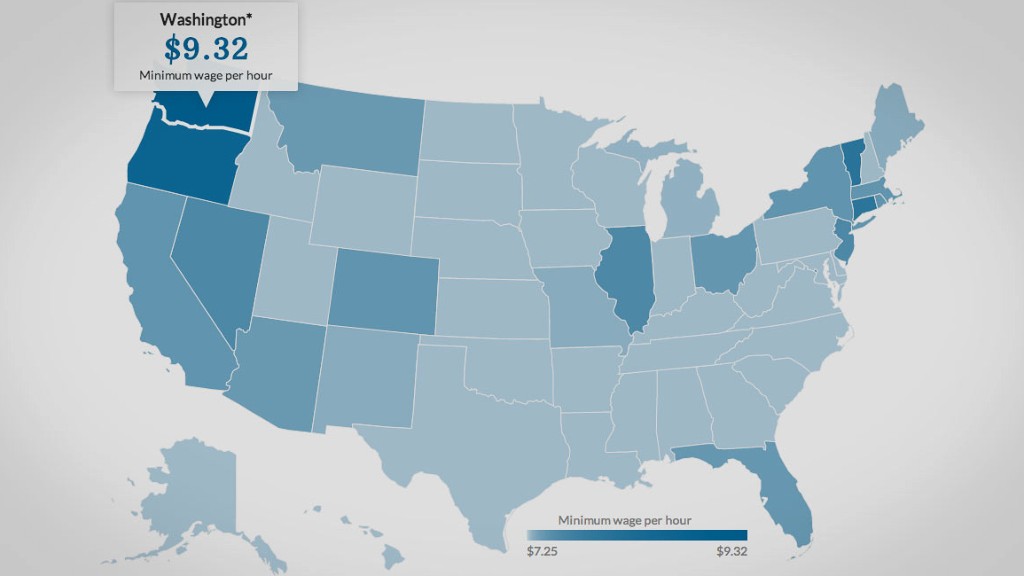 Washington governor calls for raising nation's highest minimum wage