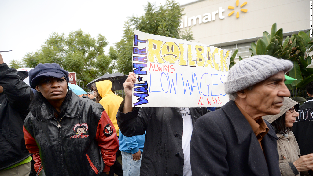 walmart protest